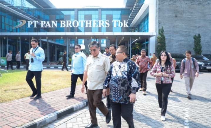 Tinjau PT Pan Brothers Tbk, Menaker Soroti Komitmen Perusahaan Mempekerjakan Penyandang Disabilitas