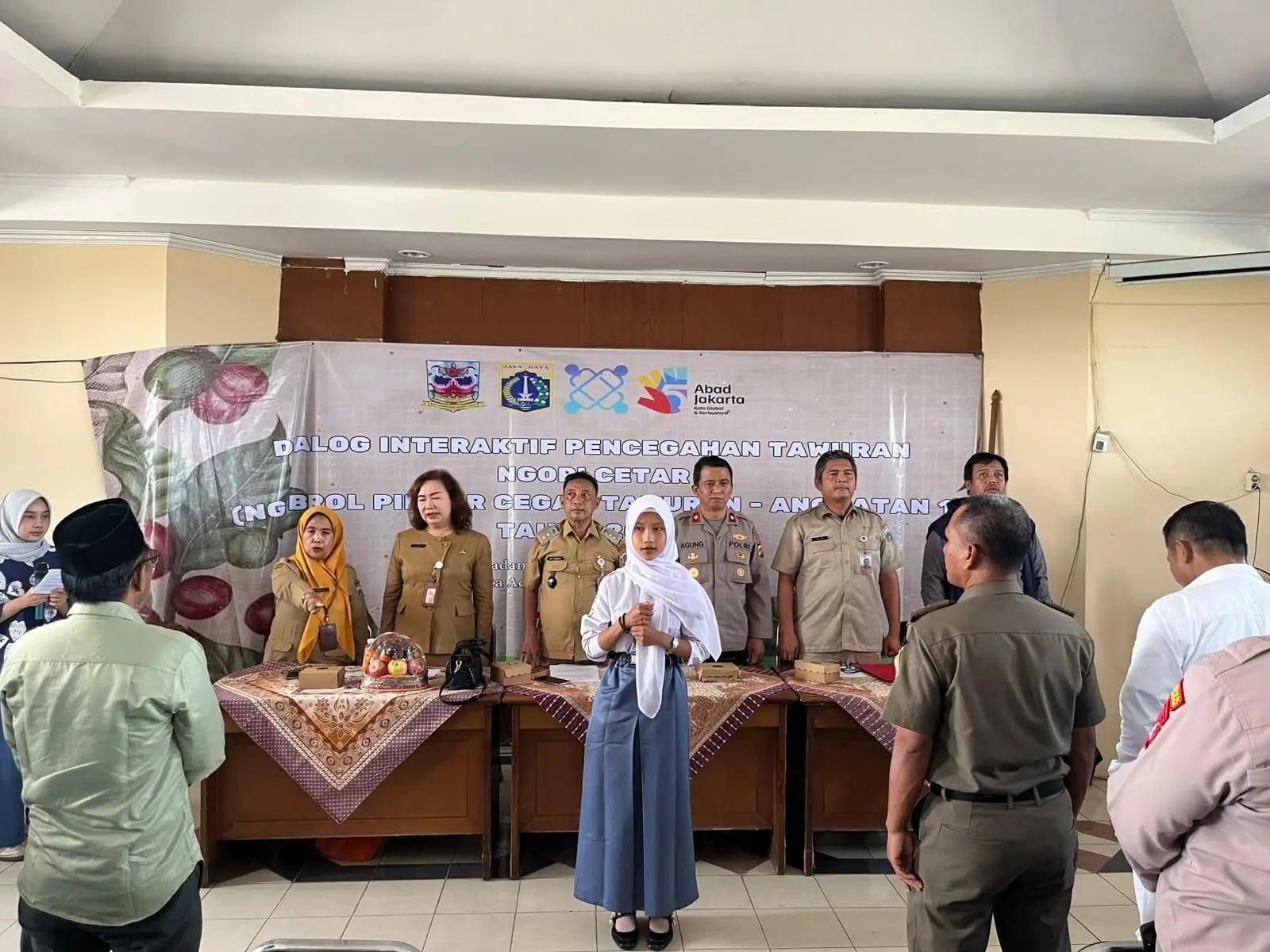 Lurah Kamal Gelar Dialog Interaktif untuk Cegah Tawuran Warga